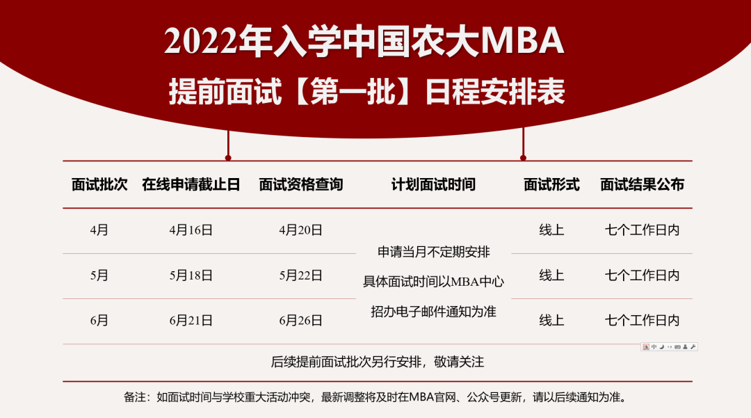 2022中国农业大学工商管理硕士MBA招生正式启动！